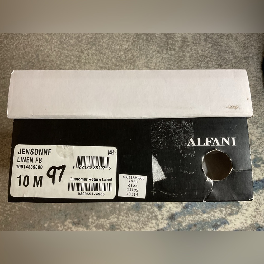 Alfani Step & Flex Jensonn Block Heel Pumps in Textured Linen - Size 10 - Picture 16 of 16